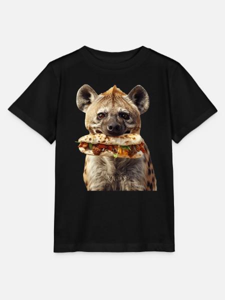 Hyäne - Stanley/Stella Kinder T-Shirt MINI CREATOR - Schwarz