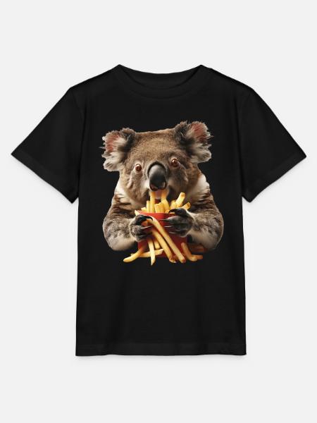Koala - Stanley/Stella Kinder T-Shirt MINI CREATOR - Schwarz
