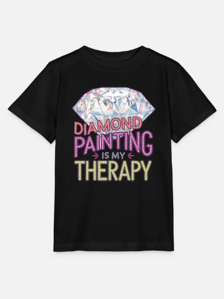 Diamond Painting Diamond Painter - Stanley/Stella Kinder T-Shirt MINI CREATOR - Schwarz