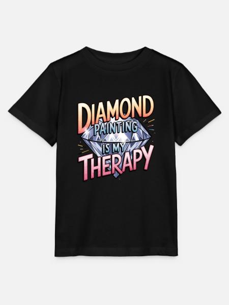 Diamond Painting Diamond Painter - Stanley/Stella Kinder T-Shirt MINI CREATOR - Schwarz