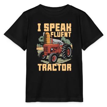 Crop growers - Stanley/Stella MINI CREATOR Kids’ T-Shirt - black - Front - Mikhail (115cm)