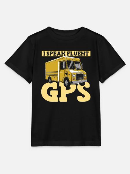 Lieferfahrer - Stanley/Stella Kinder T-Shirt MINI CREATOR  - Schwarz