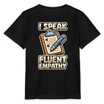 Conseiller - T-shirt bio MINI CREATOR Stanley/Stella Enfant - noir - Devant - Mikhail (115cm)