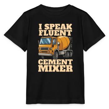 Ouvrier du bâtiment - T-shirt bio MINI CREATOR Stanley/Stella Enfant - noir - Devant - Mikhail (115cm)