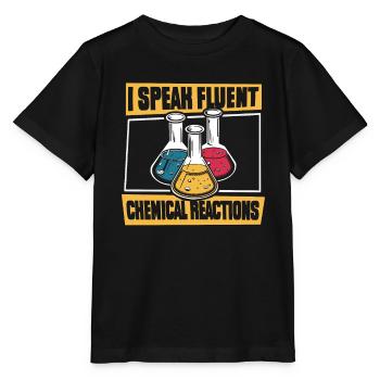 Chemical Engineer - Stanley/Stella MINI CREATOR Kids’ T-Shirt - black - Front - Mikhail (115cm)