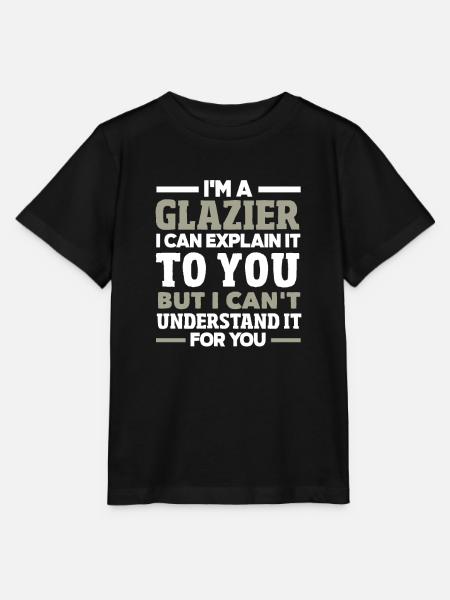 Glaser Geschenk - Stanley/Stella Kinder T-Shirt MINI CREATOR  - Schwarz