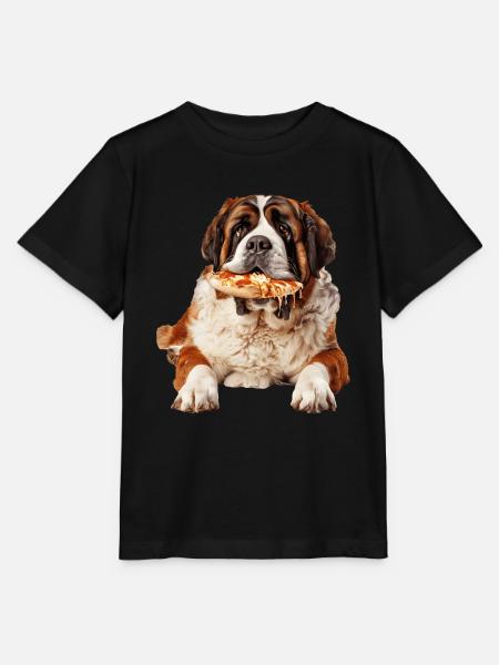 Bernhardiner - Stanley/Stella Kinder T-Shirt MINI CREATOR - Schwarz