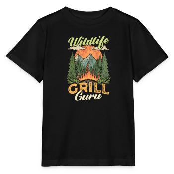 Camp Chef Wildfire Grill Guru - Stanley/Stella MINI CREATOR Kids’ T-Shirt - black - Front - Mikhail (115cm)