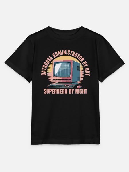 Datenbank Administrator - Stanley/Stella Kinder T-Shirt MINI CREATOR  - Schwarz