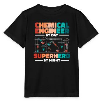 Chemical Engineer - Stanley/Stella MINI CREATOR Kids’ T-Shirt - black - Front - Mikhail (115cm)