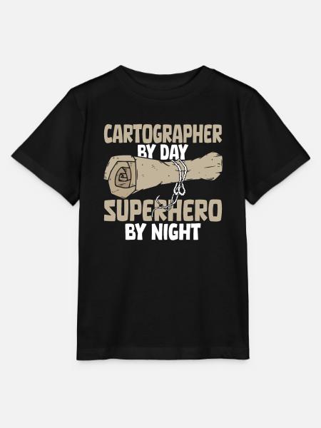 Kartograph - Stanley/Stella Kinder T-Shirt MINI CREATOR - Schwarz