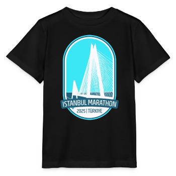 Istanbul - Marathon - 2025 - Turkey - Stanley/Stella MINI CREATOR Kids’ T-Shirt - black - Front - Mikhail (115cm)