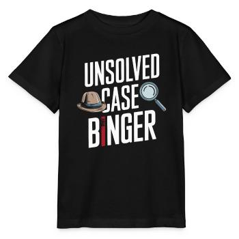 True Crime Fan für Krimi-Show-Liebhaber und - Stanley/Stella Kinder T-Shirt MINI CREATOR  - Schwarz - Vorne - Mikhail (115cm)