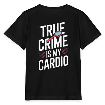 True Crime Fan für Krimi-Show-Liebhaber und - Stanley/Stella Kinder T-Shirt MINI CREATOR  - Schwarz - Vorne - Mikhail (115cm)