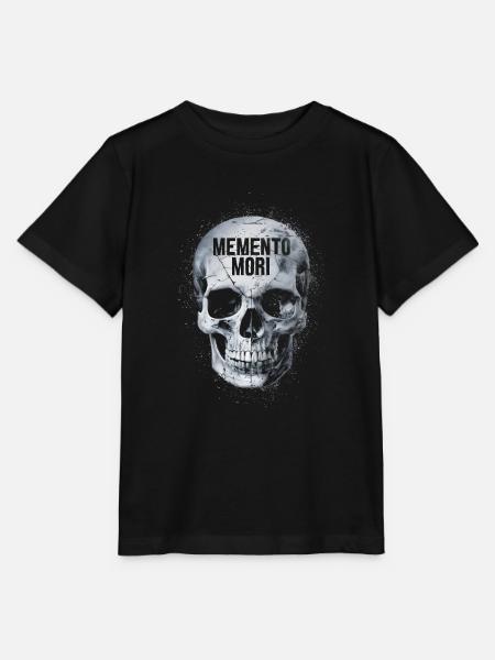 Memento mori Schädel - Stanley/Stella Kinder T-Shirt MINI CREATOR  - Schwarz