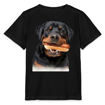 Rottweiler - T-shirt bio MINI CREATOR Stanley/Stella Enfant - noir - Devant - Mikhail (115cm)