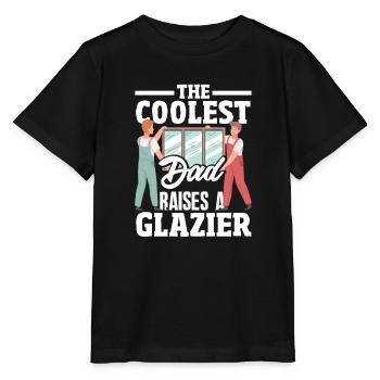 Glaser Geschenk - Stanley/Stella Kinder T-Shirt MINI CREATOR  - Schwarz - Vorne - Mikhail (115cm)
