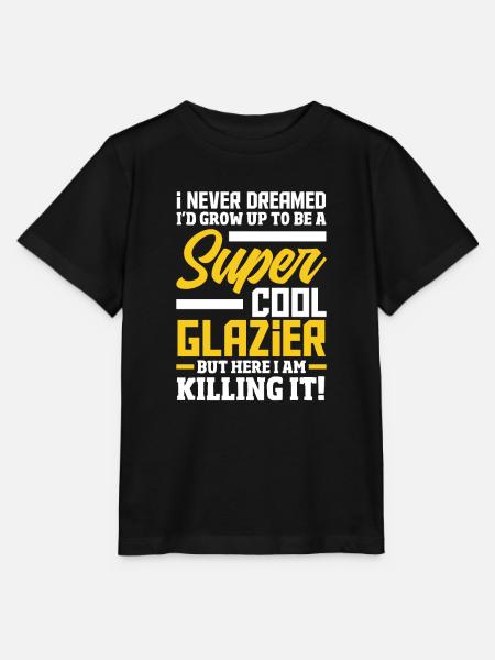 Glaser Geschenk - Stanley/Stella Kinder T-Shirt MINI CREATOR - Schwarz