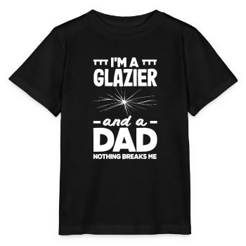 Glaser Geschenk - Stanley/Stella Kinder T-Shirt MINI CREATOR  - Schwarz - Vorne - Mikhail (115cm)