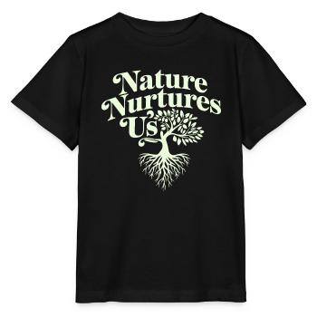 Optimisme climatique, Jour de la Terre, Durabilité - T-shirt bio MINI CREATOR Stanley/Stella Enfant - noir - Devant - Mikhail (115cm)