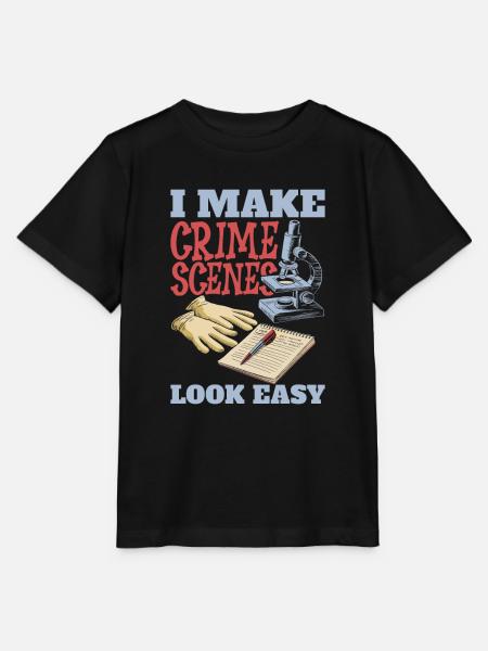 Forensischer Techniker - Stanley/Stella Kinder T-Shirt MINI CREATOR - Schwarz