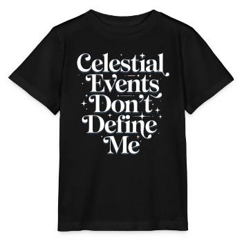 Astrology Skeptic: Critical Thinking - Stanley/Stella MINI CREATOR Kids’ T-Shirt - black - Front - Mikhail (115cm)