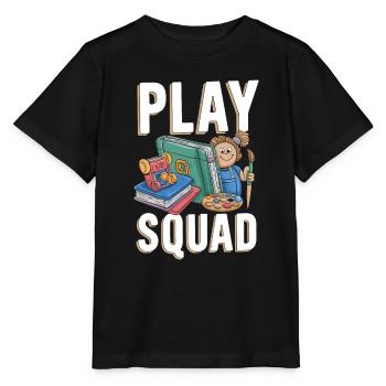 Brigade de garde d’enfants - T-shirt bio MINI CREATOR Stanley/Stella Enfant - noir - Devant - Mikhail (115cm)