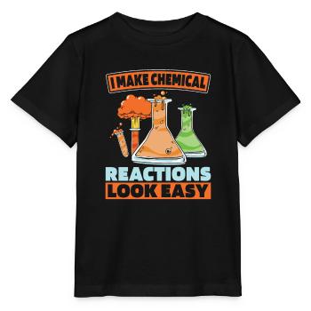 Chemical Engineer - Stanley/Stella MINI CREATOR Kids’ T-Shirt - black - Front - Mikhail (115cm)
