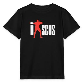 Lancer du disque Athlète Cadeau d’athlète - T-shirt bio MINI CREATOR Stanley/Stella Enfant - noir - Devant - Mikhail (115cm)