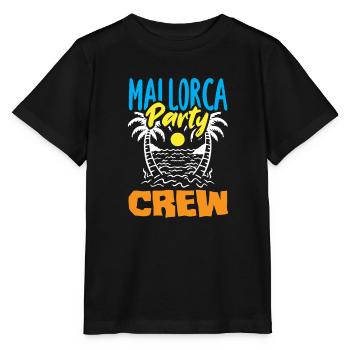 Mallorca Party Crew Mallorca Holidays - Stanley/Stella MINI CREATOR Kids’ T-Shirt - black - Front - Mikhail (115cm)