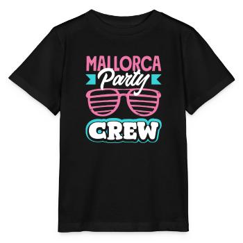 Mallorca Party Crew Mallorca Holidays - Stanley/Stella MINI CREATOR Kids’ T-Shirt - black - Front - Mikhail (115cm)