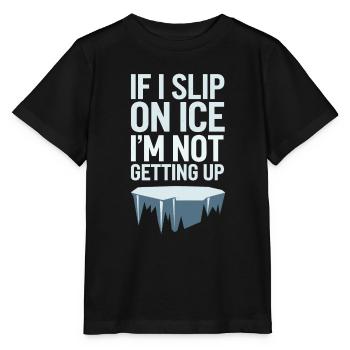 Hiver--froid-plaintes - T-shirt bio MINI CREATOR Stanley/Stella Enfant - noir - Devant - Mikhail (115cm)