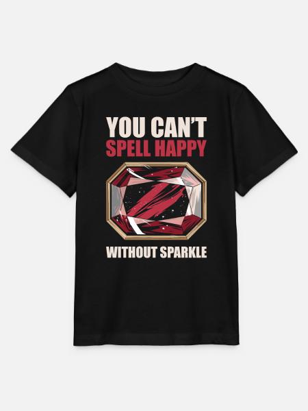 Edelsteine - Stanley/Stella Kinder T-Shirt MINI CREATOR  - Schwarz