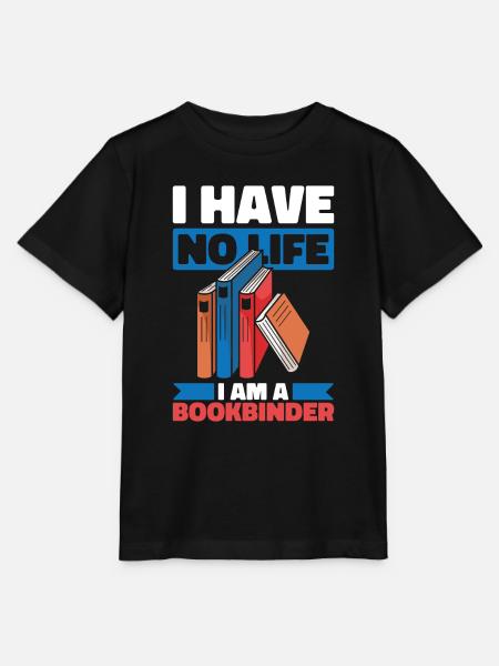 Buchbinder - Stanley/Stella Kinder T-Shirt MINI CREATOR - Schwarz