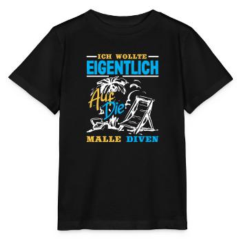 Mallorca Party Crew Mallorca Holidays - Stanley/Stella MINI CREATOR Kids’ T-Shirt - black - Front - Mikhail (115cm)
