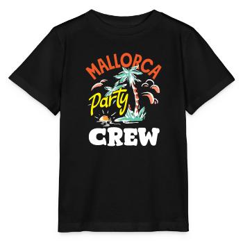 Mallorca Party Crew Mallorca Holidays - Stanley/Stella MINI CREATOR Kids’ T-Shirt - black - Front - Mikhail (115cm)