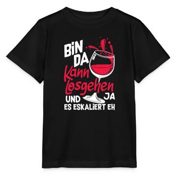 Mallorca Party Crew Mallorca Holidays - Stanley/Stella MINI CREATOR Kids’ T-Shirt - black - Front - Mikhail (115cm)