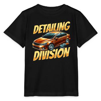 Équipe d’esthétique automobile - T-shirt bio MINI CREATOR Stanley/Stella Enfant - noir - Devant - Mikhail (115cm)