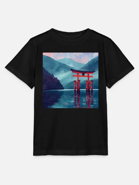 Japan - Stanley/Stella Kinder T-Shirt MINI CREATOR  - Schwarz