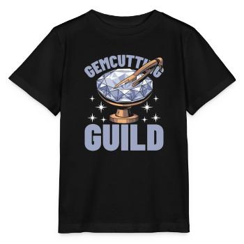Gemstone cutter team - Stanley/Stella MINI CREATOR Kids’ T-Shirt - black - Front - Mikhail (115cm)