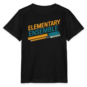 Grundschullehrer Team - Stanley/Stella Kinder T-Shirt MINI CREATOR  - Schwarz - Vorne - Mikhail (115cm)