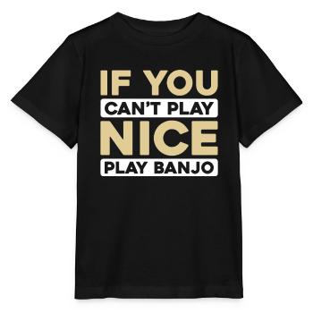 Banjo - T-shirt bio MINI CREATOR Stanley/Stella Enfant - noir - Devant - Mikhail (115cm)