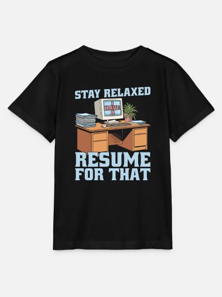 Hr Assistent - Stanley/Stella Kinder T-Shirt MINI CREATOR  - Schwarz