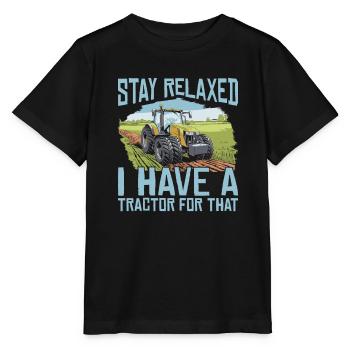 Crop growers - Stanley/Stella MINI CREATOR Kids’ T-Shirt - black - Front - Mikhail (115cm)