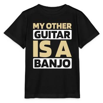 Banjo - T-shirt bio MINI CREATOR Stanley/Stella Enfant - noir - Devant - Mikhail (115cm)