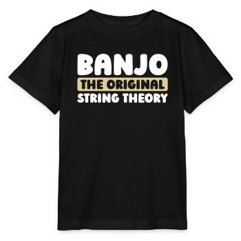 Banjo - Stanley/Stella MINI CREATOR Kids’ T-Shirt - black - Front - Mikhail (115cm)