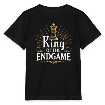 Chess Revival Movement Chess Lover Strategic - Stanley/Stella Kinder T-Shirt MINI CREATOR  - Schwarz - Vorne - Mikhail (115cm)