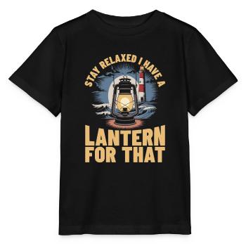 Gardien de phare - T-shirt bio MINI CREATOR Stanley/Stella Enfant - noir - Devant - Mikhail (115cm)