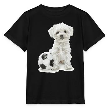 Maltais - T-shirt bio MINI CREATOR Stanley/Stella Enfant - noir - Devant - Mikhail (115cm)