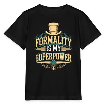 Passionnés d’histoire de l’époque victorienne, - T-shirt bio MINI CREATOR Stanley/Stella Enfant - noir - Devant - Mikhail (115cm)